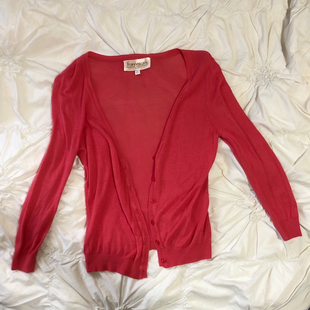 Coral Francesca’s Cardigan